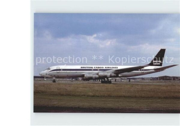 Flugzeuge Zivil British Cargo Airlines DC-8-54F G-BDDE
