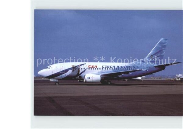 Flugzeuge Zivil CSA Czech Airlines 80th Anniversary B-7