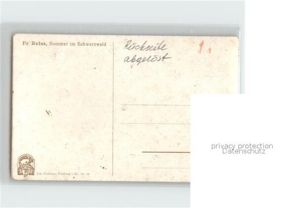 Reiss Fritz Sommer im Schwarzwald – Bild 2