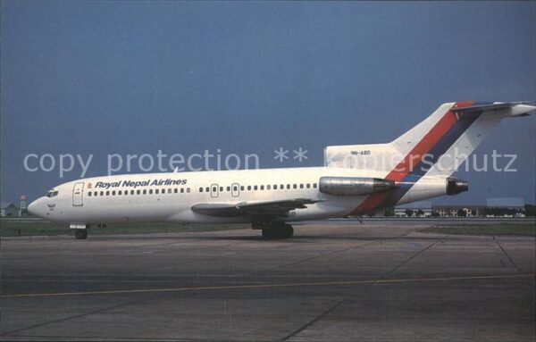 flugzeuge zivil Royal Nepal Boeing 727-1F89N-ABD.