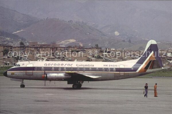 flugzeuge zivil Aerocesar Visount 828 HK.2404X C/N 457