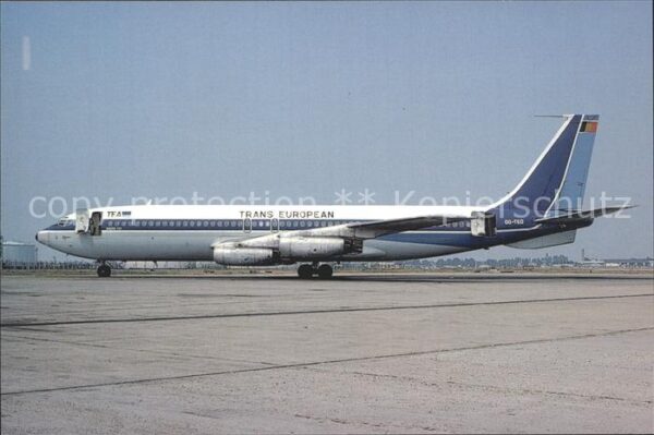 Flugzeuge zivil I.E.A. B. 707-131 OO.TED C/N 17665 Juil