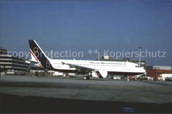 Flugzeuge zivil Airbus Industries A320-231 Britisch Med