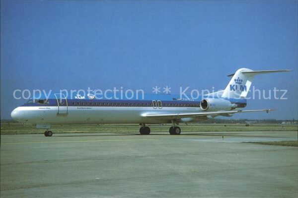 Flugzeuge zivil KLM Fokker 100 PH-KLG