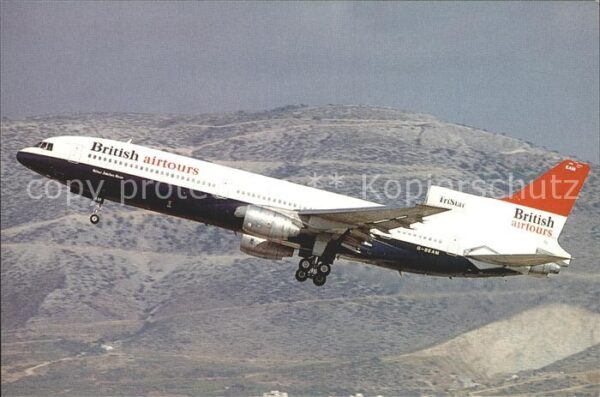 Flugzeuge zivil British Airtour L-1011 Tristar 1 G. BEA