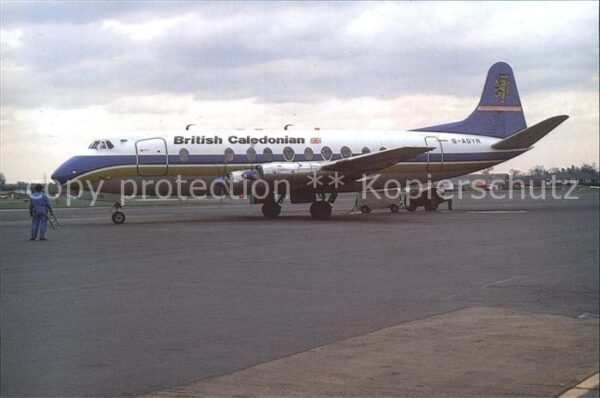 Flugzeuge zivil British Caledonian G-AOYR Viscount