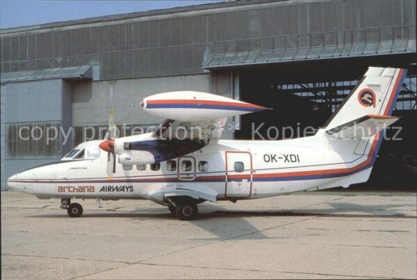 Flugzeuge zivil Archana Airways L-410UVP-E20D OK-XDI c/