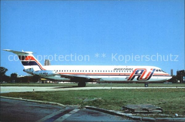 Flugzeuge zivil Austral BAC One-Eleven 518 FG LV-MEX c/