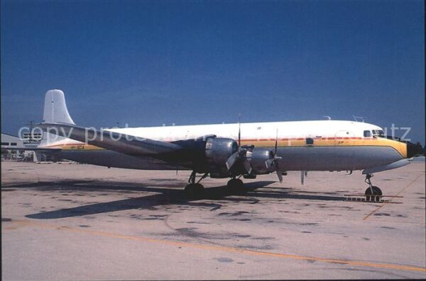 Flugzeuge zivil Haiti Air Freight HH-SCA Douglas DC6B/F