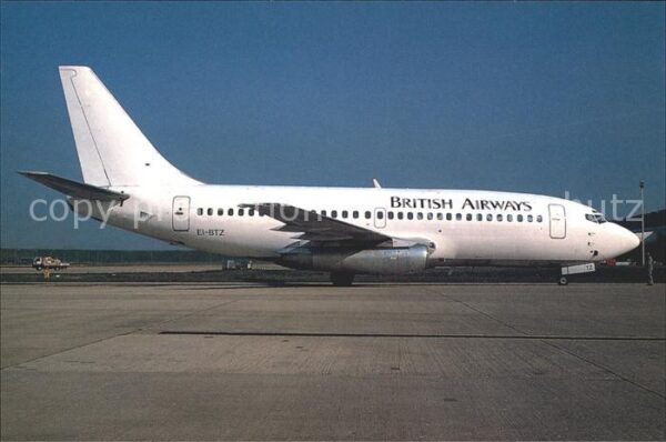 Flugzeuge zivil Britisch Airways Boeing 737-2U4
