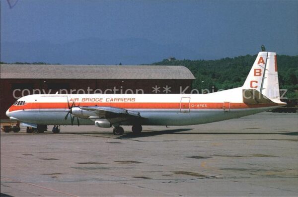 Flugzeuge zivil Air Bridge Carriers BAe Vichers Vanguar