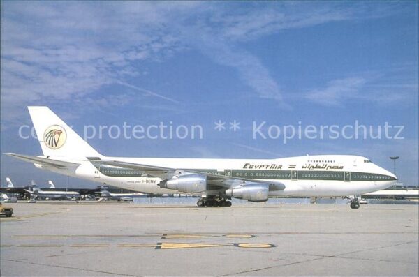 Flugzeuge zivil Egyptair B-747-243B I-DEMV