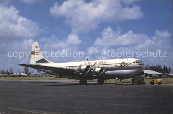 Flugzeuge zivil Ransa YV-C-ERH Boeing 377 Stratocruiser