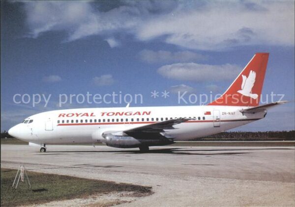 Flugzeuge zivil Royal Tongan B-737-2Y5 ZK-NAF c/n 23038