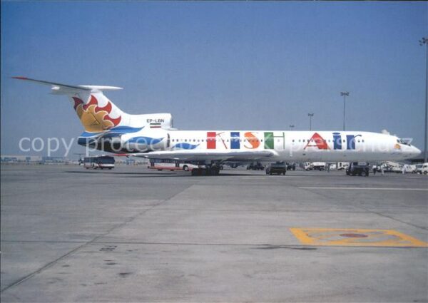 Flugzeuge zivil KISH Air TU-154M EP-LBN c/n unknown Dub
