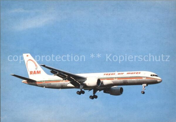 Flugzeuge zivil Royal Air Maroc Boeing 757 (CN-RMT)