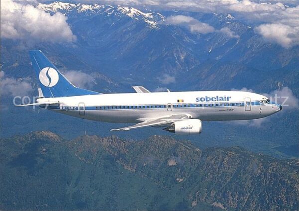 Flugzeuge zivil Sobelair Boeing 737-329