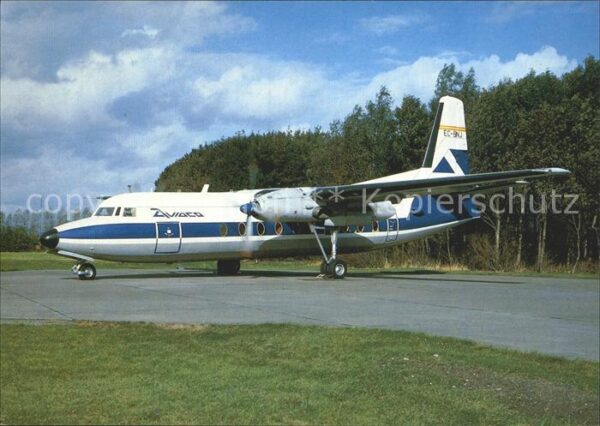 Flugzeuge zivil Aviaco Fokker F27 Mk100