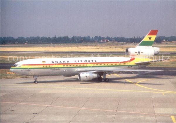 Flugzeuge zivil Ghana Airways MC Donnel Douglas DC-10-3