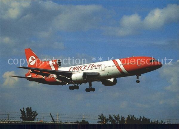Flugzeuge zivil Faucett Peru Lockheed L 1911 Tristar OB