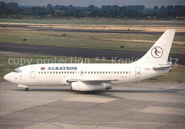 Flugzeuge zivil Albatros Boeing 737-248 TC-ALT Düsseldo