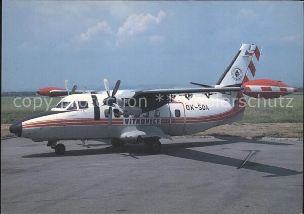 Flugzeuge zivil L 410 UVP-E OK-SDA c/n 872018 Ostrava V