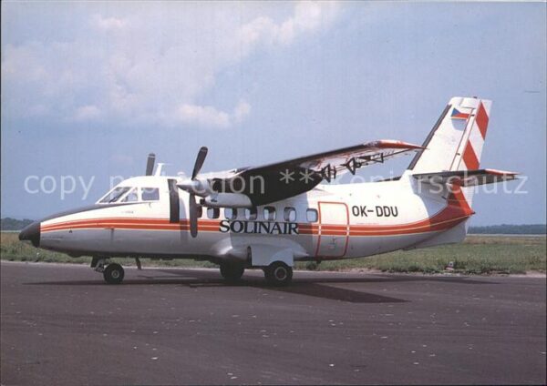 Flugzeuge zivil Solinair L 410 A OK-DDU c/n 730204 Ostr