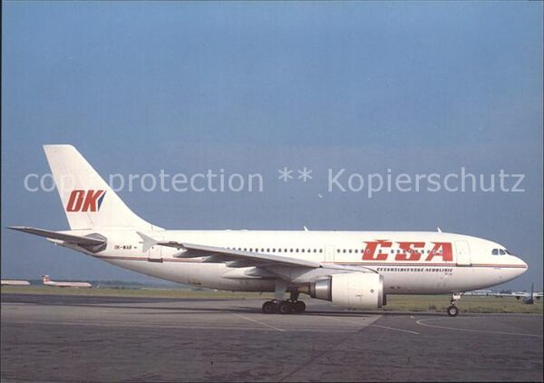 Flugzeuge zivil CSA Airbus A 310-304 OK-WAB c/n 567 Pra