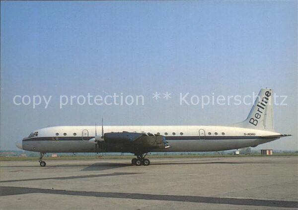 Flugzeuge zivil Berline Ilyushin IL 18 D D-AOAu c/n 188