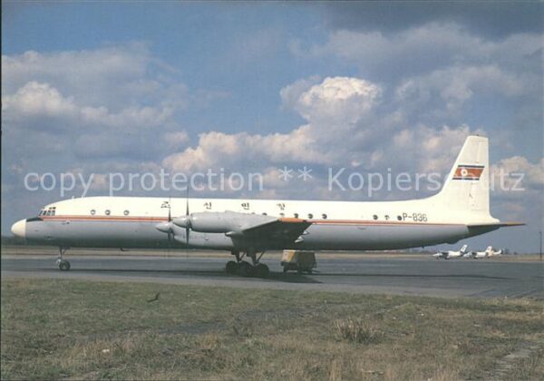 Flugzeuge zivil Ilyushin Il-18 D P 836 Praha