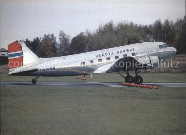 Flugzeuge zivil Dakota Norway DC3C LN-WND c/n 11750 Lin
