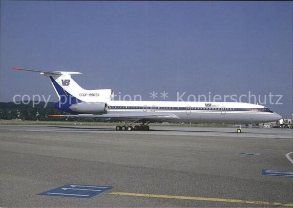 Flugzeuge zivil VB Air Tupolev 154M CCCP-85624 c/n 750