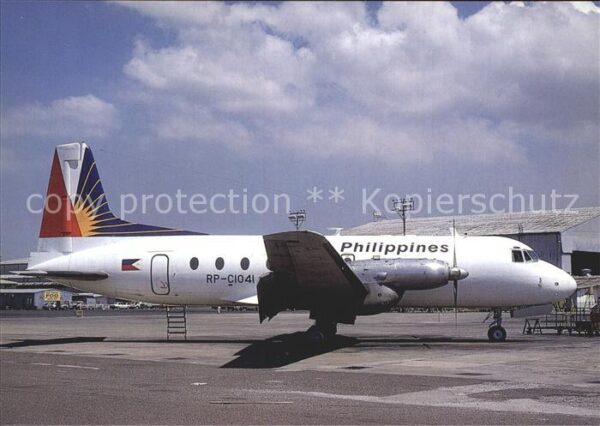 Flugzeuge zivil Philippines HS 748-222-2A RP-C1041 c/n