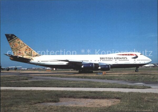 Flugzeuge zivil British Airways Boeing 747-236B G-BDXO