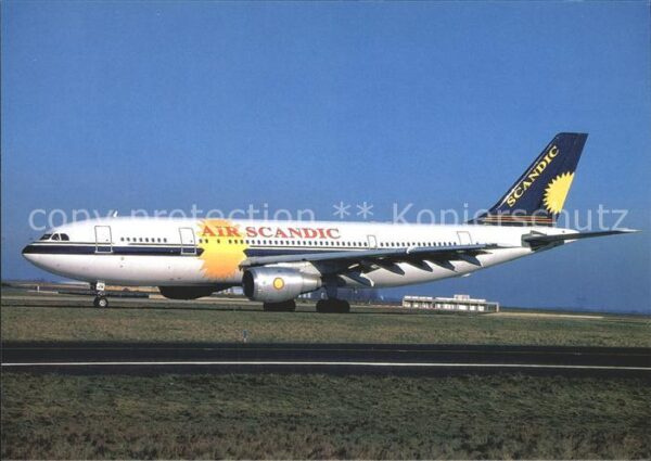 Flugzeuge zivil Air Scandic A300 B4-203FF G.SWJW c/n 30