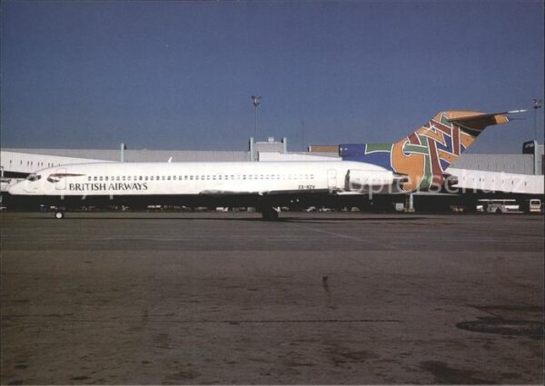 Flugzeuge zivil British Airways Boeing B-727-200 ZS-NZV