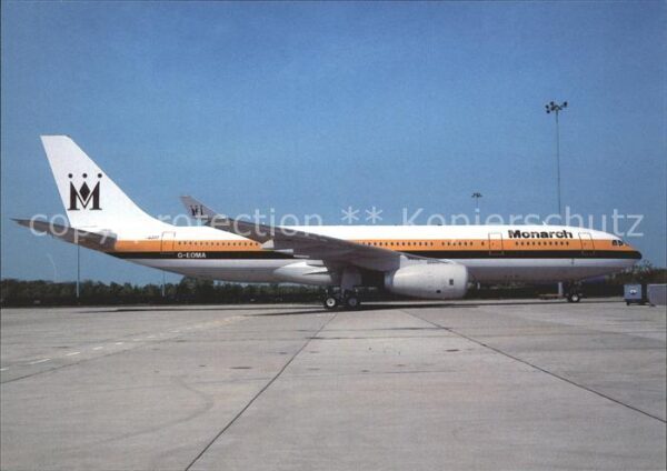 Flugzeuge zivil Monarch Airbus Industries A330-243 G-EO