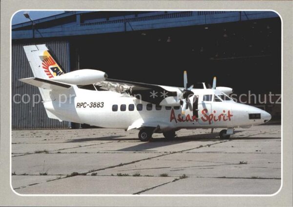 Flugzeuge zivil Asia Spirit LET L-410 UVP-E RP-C3883 Br
