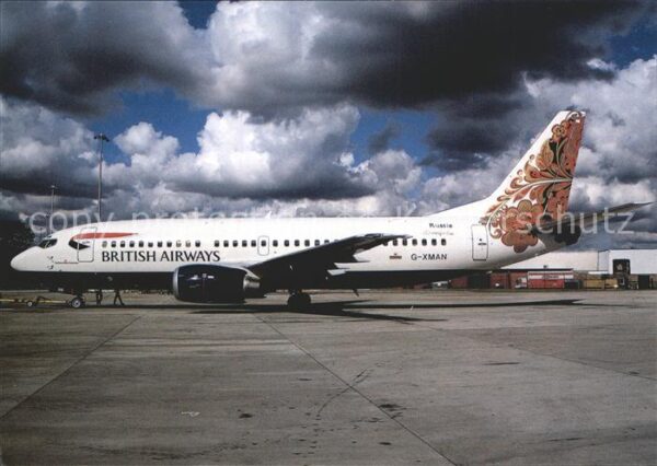 Flugzeuge zivil British Airways Boeing B-737-300 BG-XMA