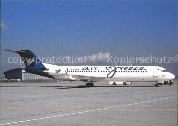 Flugzeuge zivil Air Greece Fokker 100 SX-BGM c/n 11476