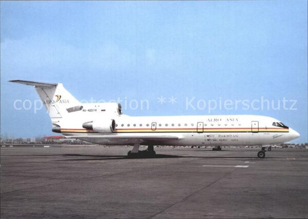 Flugzeuge zivil Aero Asia YAK-42D RA-42374 c/n 45204239