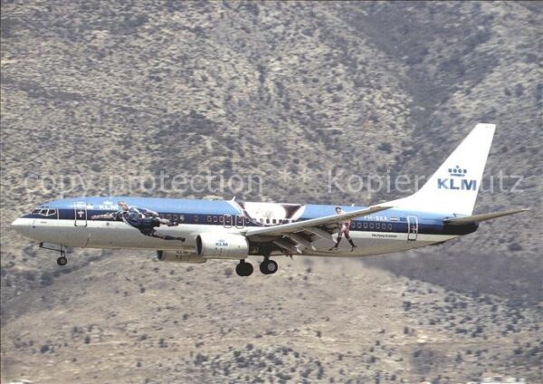 Flugzeuge zivil KLM B-737-8K2 PH-BXA c/n 29131 Athen