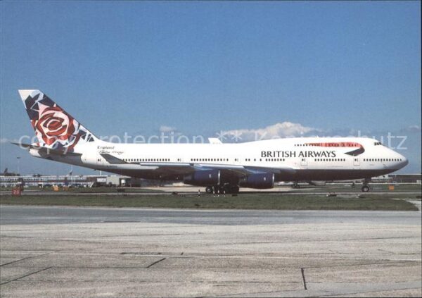 Flugzeuge zivil British Airways Boeing 747-436 G-BYGA (