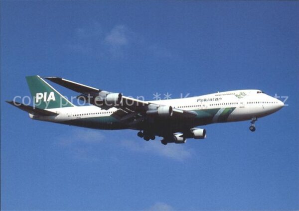 Flugzeuge Zivil PIA Pakistan Boeing 747-282B AP-AYV cn