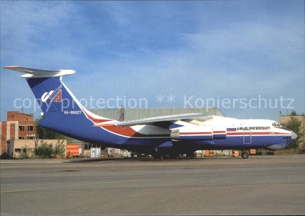 Flugzeuge Zivil Uralinteravia IL-76M RA-86627 c/n 06340