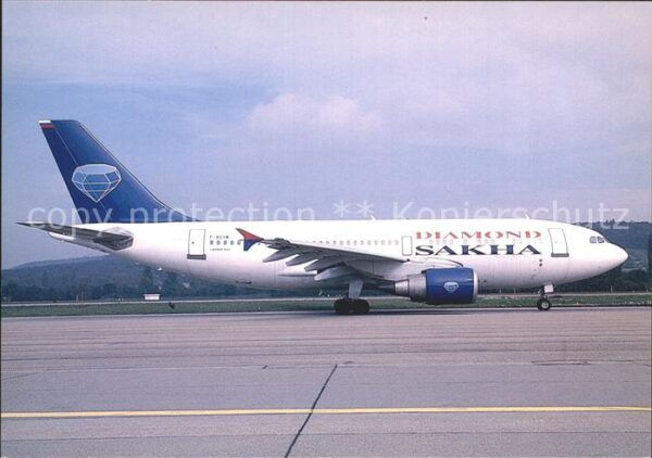 Flugzeuge Zivil Diamond Sakha Airbus A310-324 F-OGYM c/