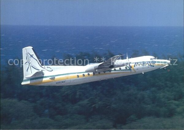 Flugzeuge Zivil Mahalo Air Fokker F27 Mk.500 N982MA c/n
