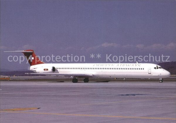 Flugzeuge Zivil Odette Airways McDonnell Douglas MD-83