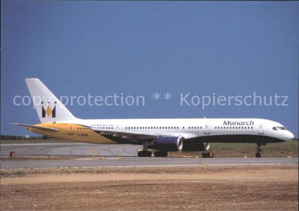 Flugzeuge Zivil Monarch Airlines B757-2T7 G-MONE c/n 23
