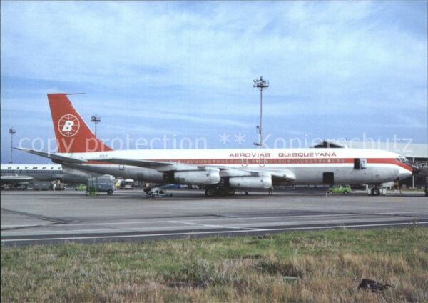 Flugzeuge Zivil Aerovias Quisqueyana Boeing 707-321 N73